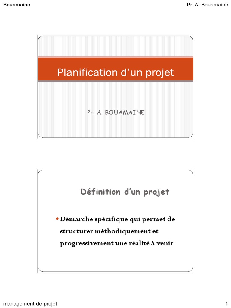 Planification de projets efficace | PDF | Gestion de projet | Économie