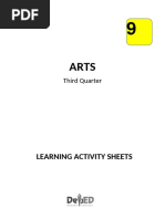 Learning Activity Sheets: Third Quarter