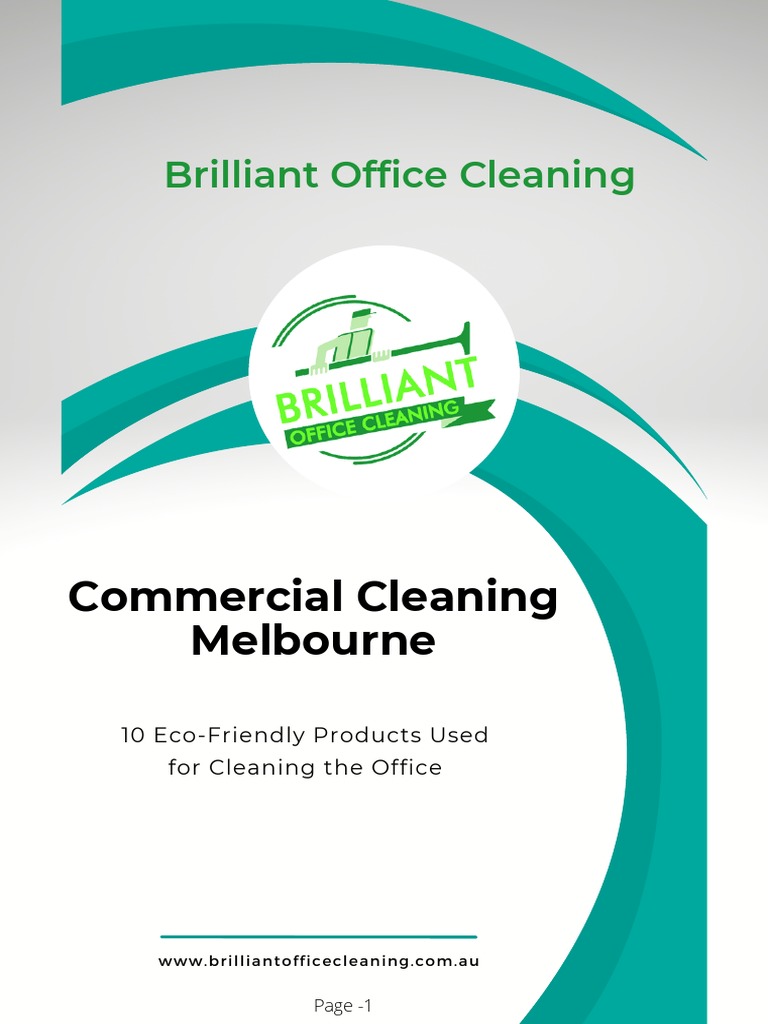 Commercial Cleaning Melbourne Eco Friendly Commercial Cleaning Products PDF