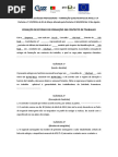 Modelo de carta de rescisão de contrato