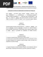Modelo de carta de rescisão de contrato