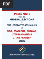 Pdffile - Co - .In Up Election 2022 Date Notification