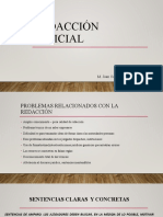 Redacción judicial: problemas y soluciones en la redacción de sentencias