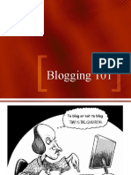 Blogging - 101 Version2011