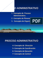 Proceso Administrativo - Resumido