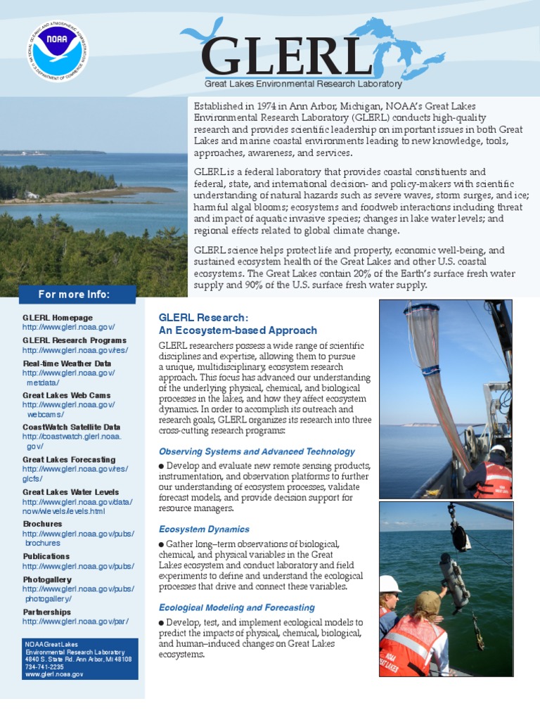 Great Lakes Environmental Research Laboratory | PDF | National Oceanic ...