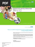 Download St Georges Healthcare Outpatient Service Directory and Referral Guide 2011  12 by St Georges Healthcare NHS Trust SN57022617 doc pdf