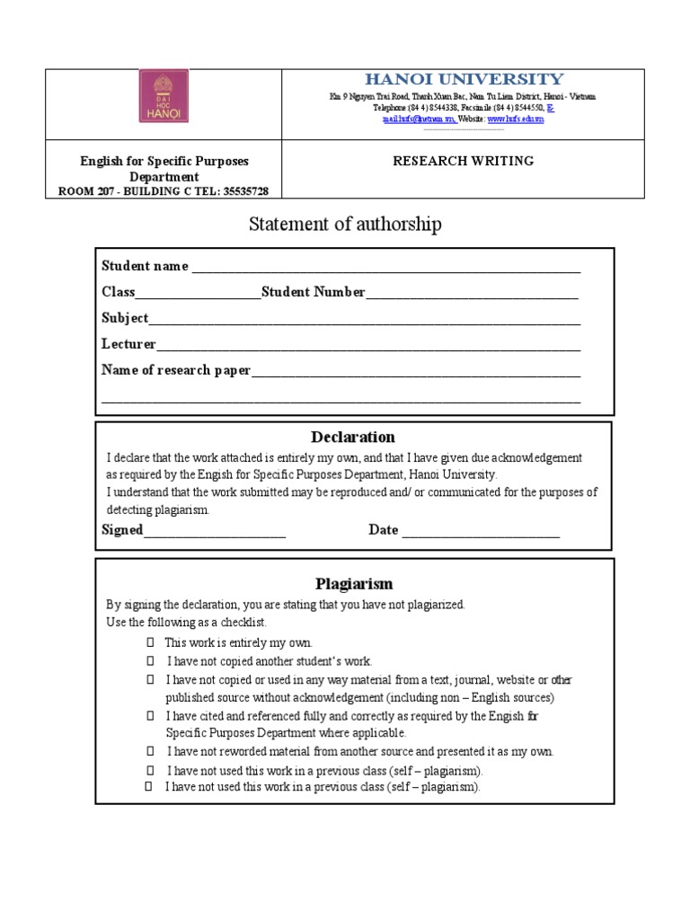 Cover Page 2021 | PDF | Plagiarism | Intellectual Works