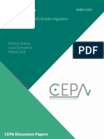 A Meta-Analysis of Climate Migration Literature: Cepa DP No. 29