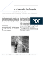 Sinus Node Ablation For Inappropriate Sinus Tachycardia (Mantovan)