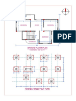 Ground Floor Plan: Bedroom Dining Bedroom