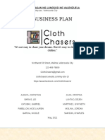Business Plan: "It's Not Easy To Chase Your Dreams. But It's Easy To Chase Your Desired Clothes."