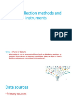 Session 4 Data Collection Methods and Instruments