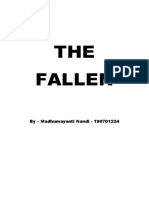 THE Fallen: by - Madhumayanti Nandi - 190701224