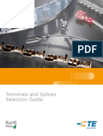 Terminals and Splices Selection Guide: For More Information TE Technical Support Center