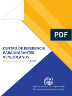 Protocolo Costa Rica CENTRO DE REFERENCIA PARA MIGRANTES VENEZOLANOS