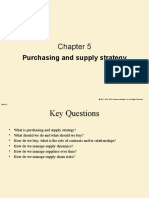 Chapter 5 Purchasing and Supply Strategy