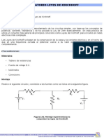 Laboratorio Leyes de Kirchhoff