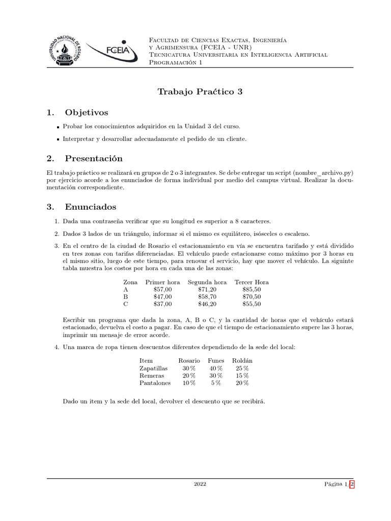 Ejercicios de Programación en Python | PDF | Negocios | Informática