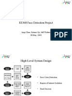 EE368 Face Detection Project: Angi Chau, Ezinne Oji, Jeff Walters 28 May, 2003
