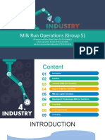 Milk Run Operations
