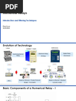 Filtering NumericalProtectionRelays