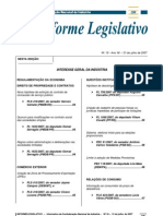 Informe Legislativo nº 18 de 30-07-2007