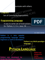 Python Part-I