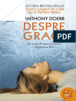 Anthony Doerr - Despre Grace (Literatură Universală) PDF