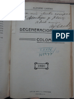 Castro, Alfonso-DEGENERACIÓNcolombiana-1920