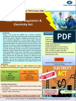 Power Sector Regulation& Electricity