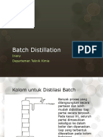 Batch Distillation