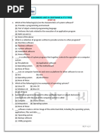 Assignment-Unit-Iii - (Software & It'S Types) : (PART-B)