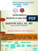 PPA AAI - STHB - Presentasi Paraktek Acara Perdata