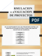 Formulacion y Evaluacion de Proyectos