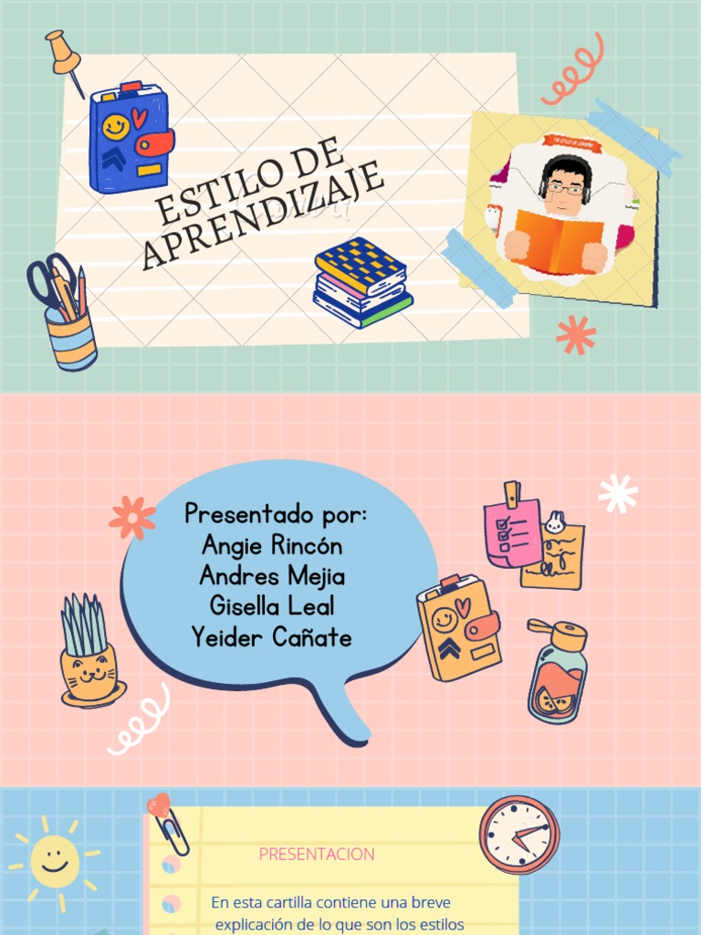 Estilos de Aprendizaje y Estrategias | PDF | Aprendizaje | Aprendiendo ...