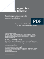 Crianças Migrantes No Rio de Janeiro