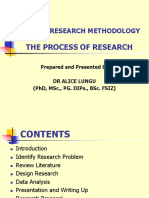 The Process of Research