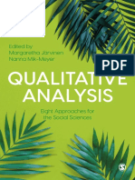 Margaretha Järvinen, Nanna Mik-Meyer - Qualitative Analysis_ Eight Approaches For The Social Sciences (2020, Sage Publications)