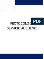 Cartilla Protocolo de Servicio Al Cliente