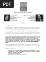 2011 Legislative Session Report - Frank and Scott