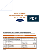 Rundown Kelas A Pekerti Dosen Unm 08 Maret 2022