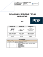 Plan Anual de Seguridad y Salud Ocupacional 2021 DOLPHIN TELECOM DEL PERÚ SAC