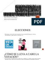 Elecciones y Organización Electoral
