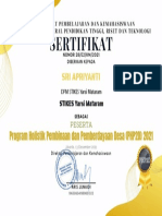 293. STIKES Yarsi Mataram __ SRI APRIYANTI __ Sertifikat Peserta PHP2D 2021 Klp 4 free template download untuk di duplikasi