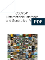 CSC2541: Differentiable Inference and Generative Models