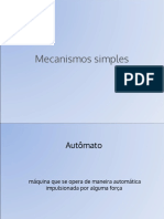 Resumo de Alguns Mecanismos Simples
