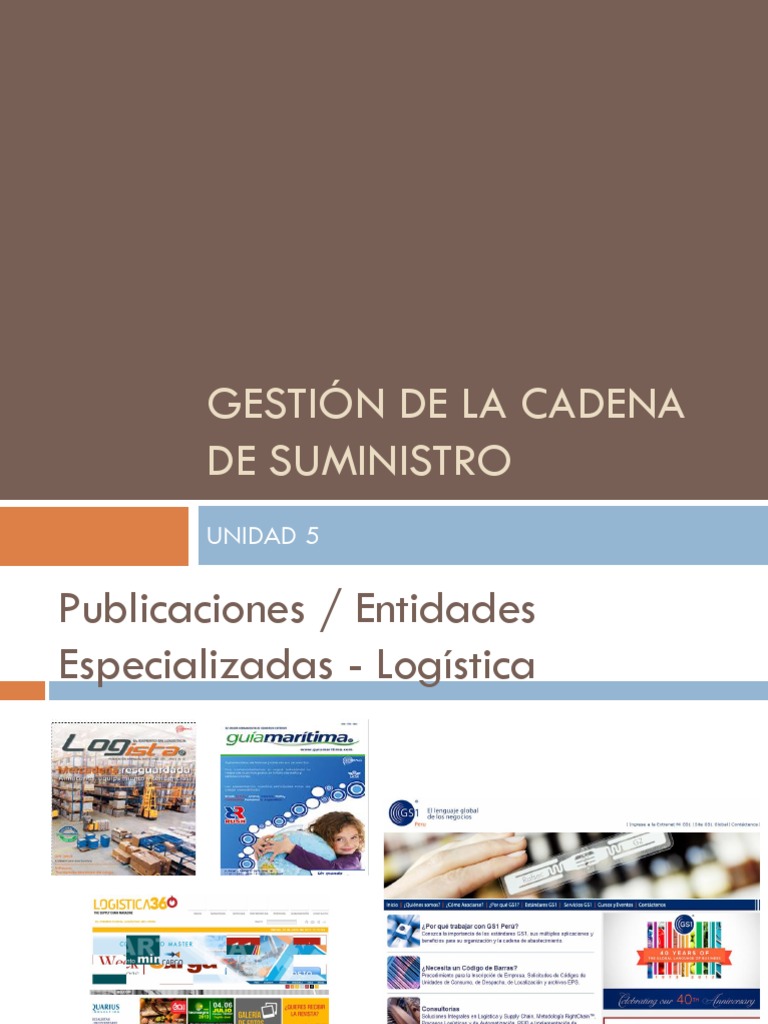 Gestión Eficiente de la Cadena de Suministro | PDF | Logística ...