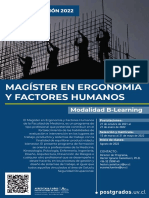 Afiche Ergonomia