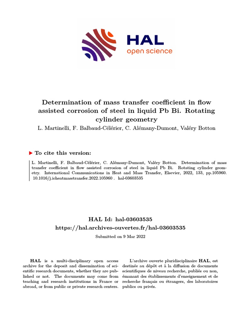 Final Version Martinelli Et Al Published | PDF | Reynolds Number ...